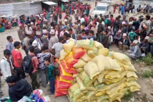 Relief provided to landslide victims